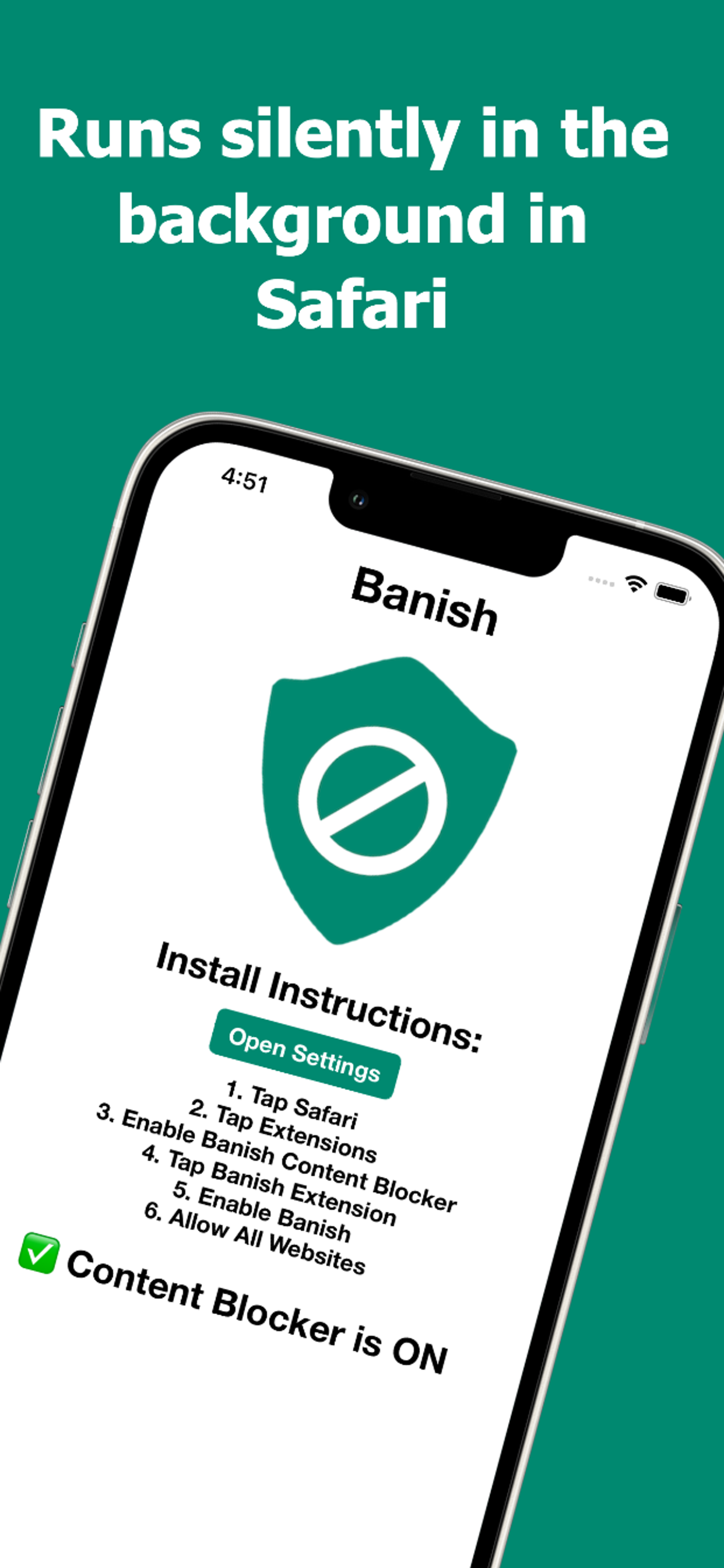 Banish for Safari gallery image