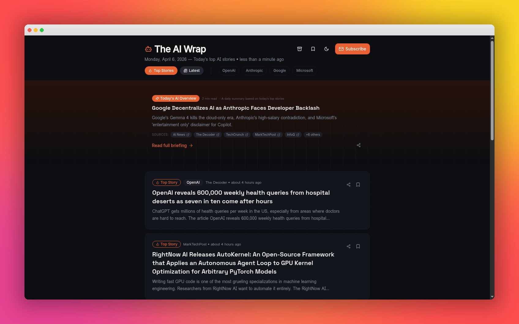 The AI Wrap gallery image