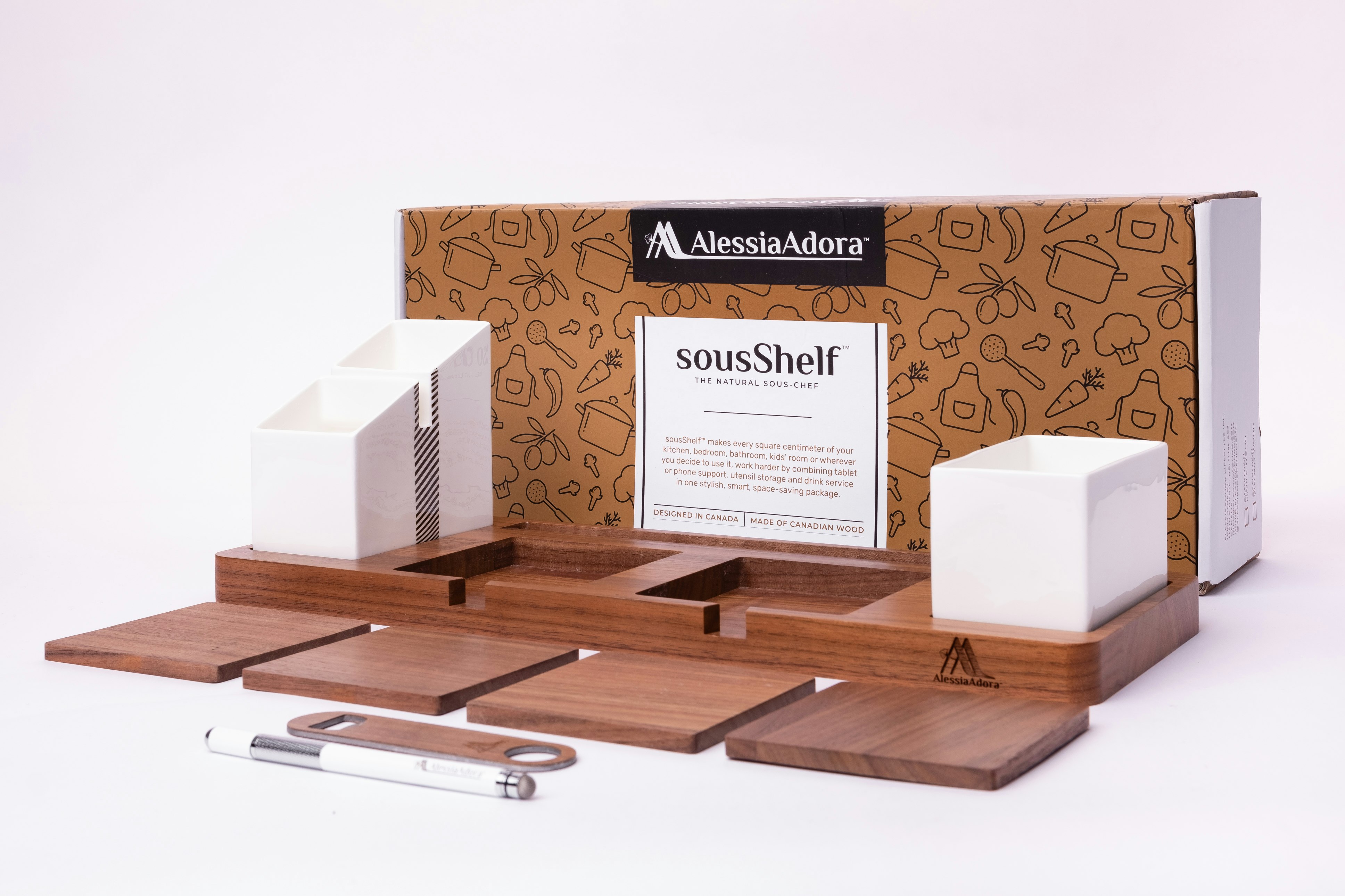 Mídia 4 de soushelf - O organizador multifuncional para a era digital