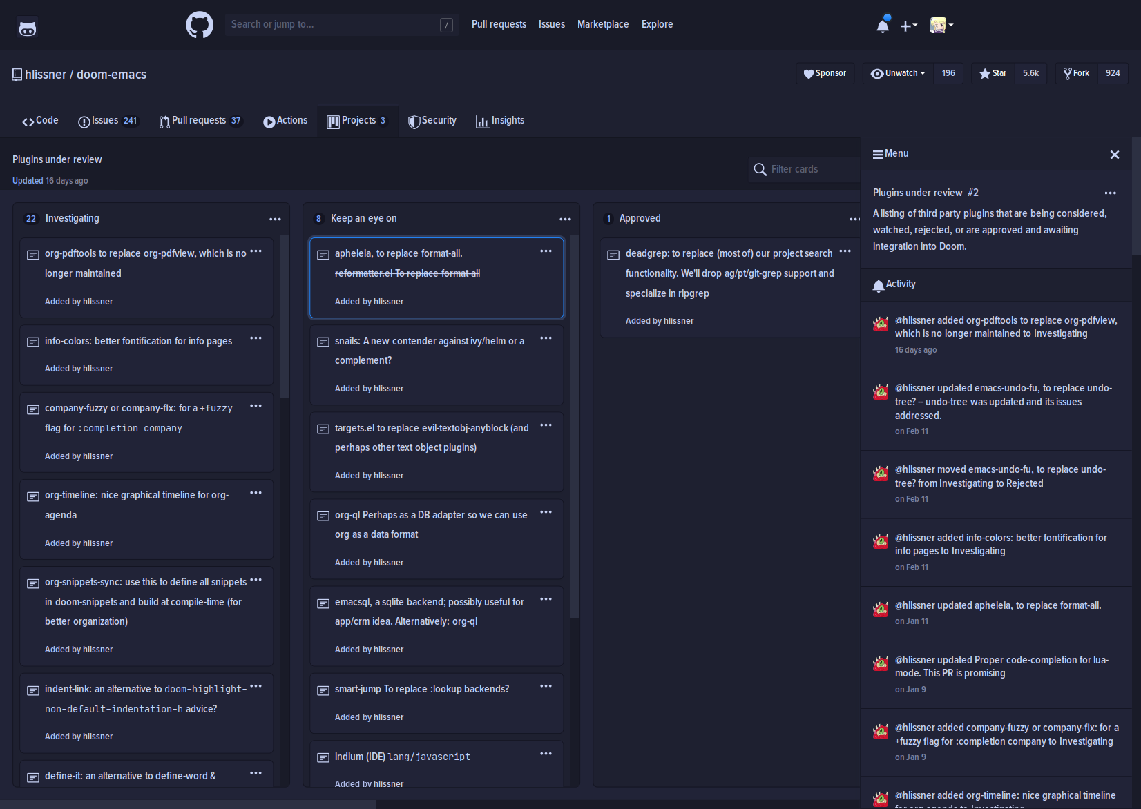GitHub Moonlight gallery image