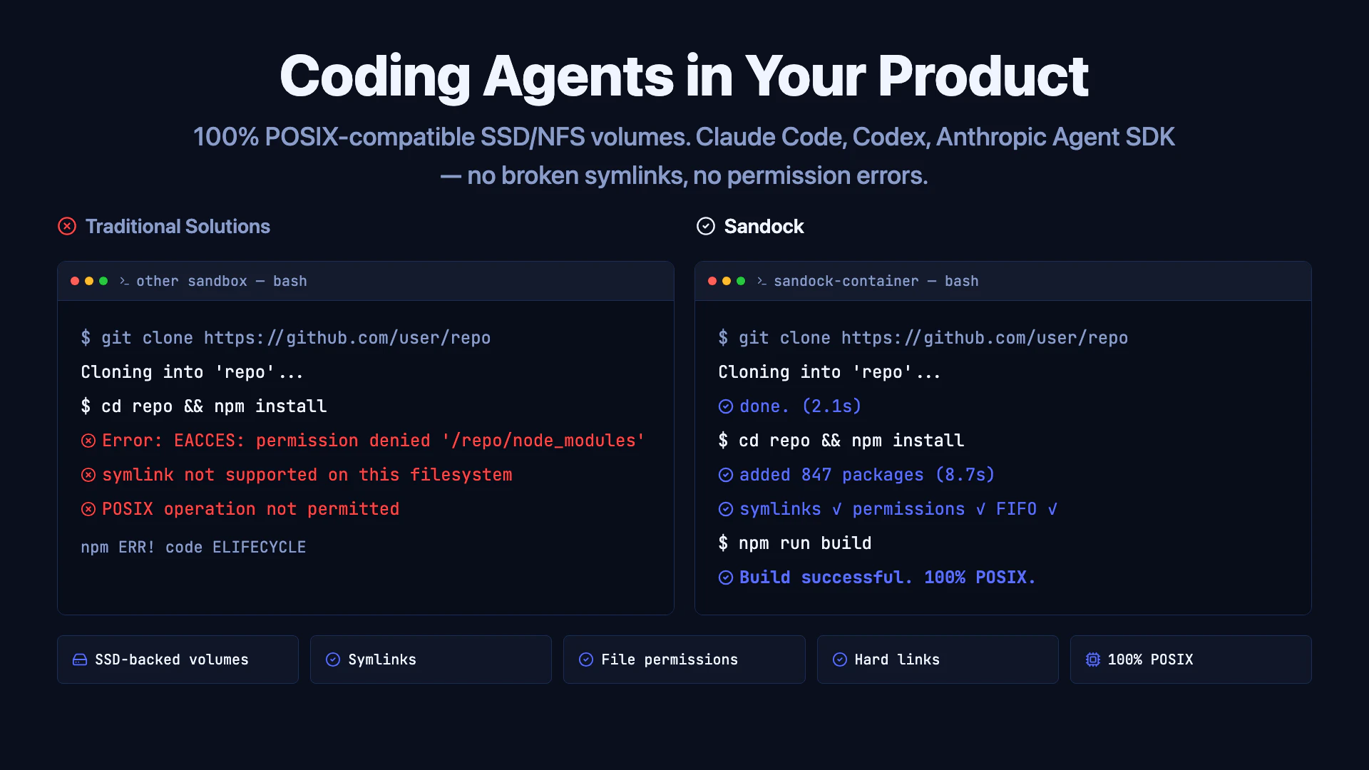 Sandock screenshot 1