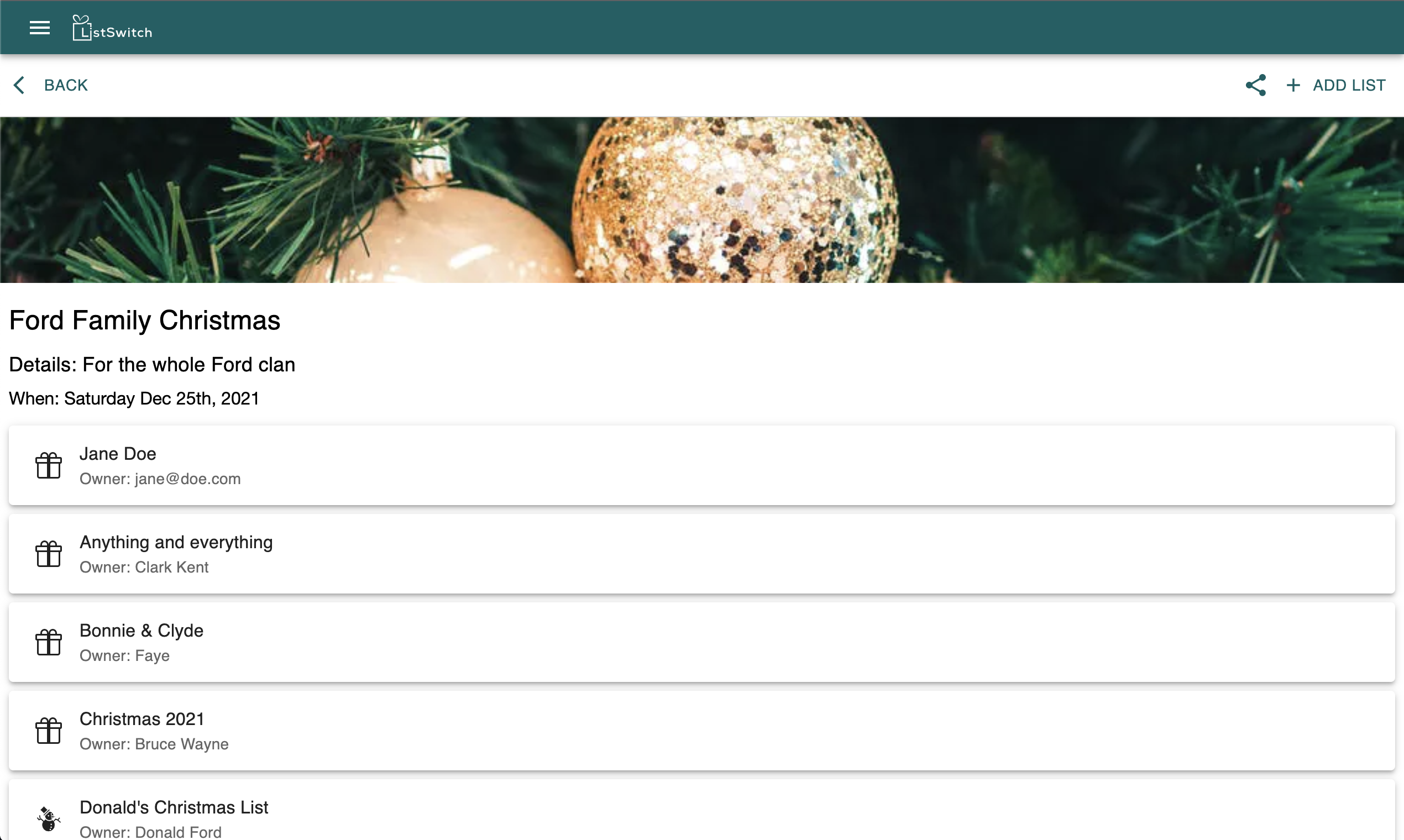 ListSwitch gallery image