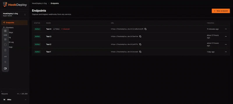 HookDeploy screenshot 1 (video preview)
