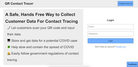QR Contact Tracer gallery image