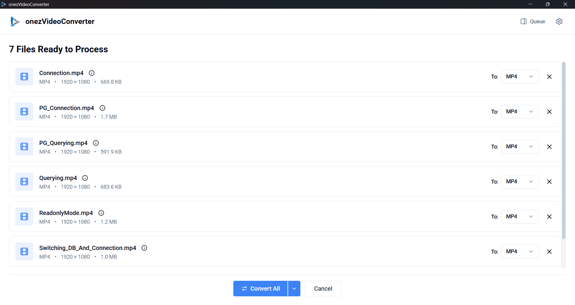 onezVideoConverter gallery image