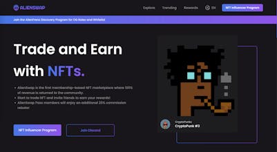 AlienSwap NFT Marketplace gallery image
