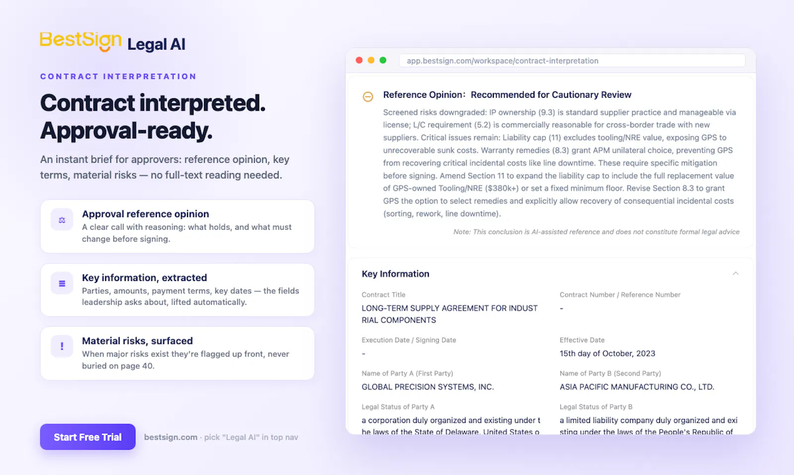 BestSign Legal AI screenshot 5