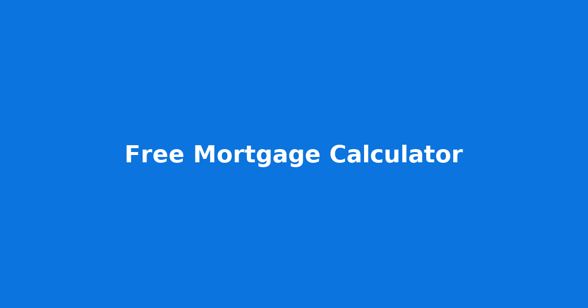MortgageCalcGlobal gallery image
