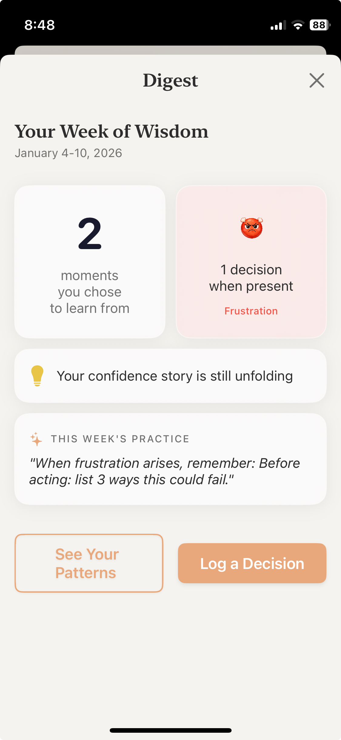 Hindsyt - Screenshot 4 showing product features and functionality