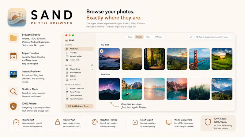 SAND: Photo Browser screenshot 3