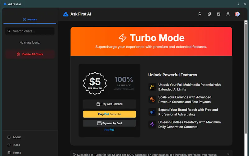 Ask First AI — Join Monetization 2.0 screenshot 4