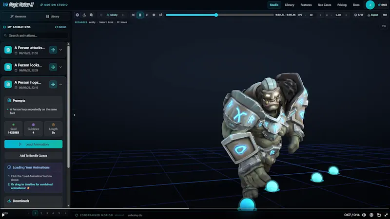 Magic Motion AI screenshot 3