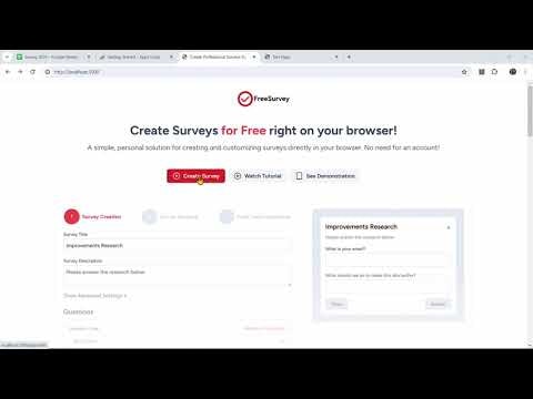 Free Survey gallery image