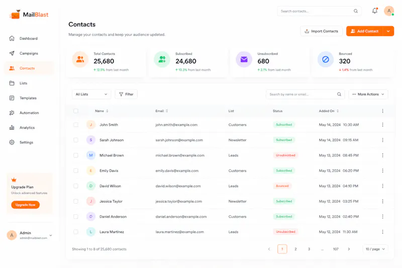 Mailbro screenshot 2
