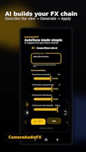 CameraAudioFX: AI Vocal FX gallery image
