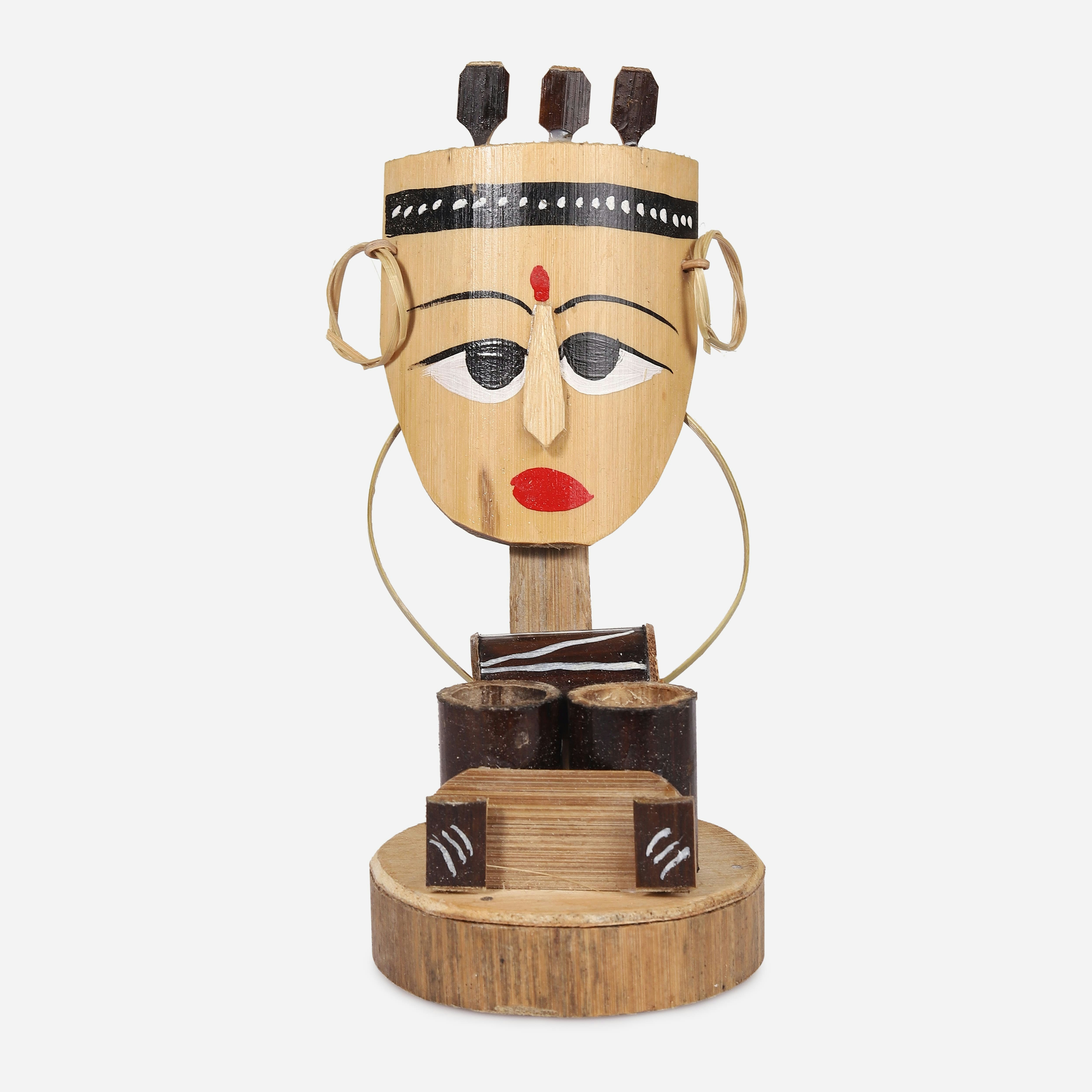 Bamboo Pen Stand - Naga Design