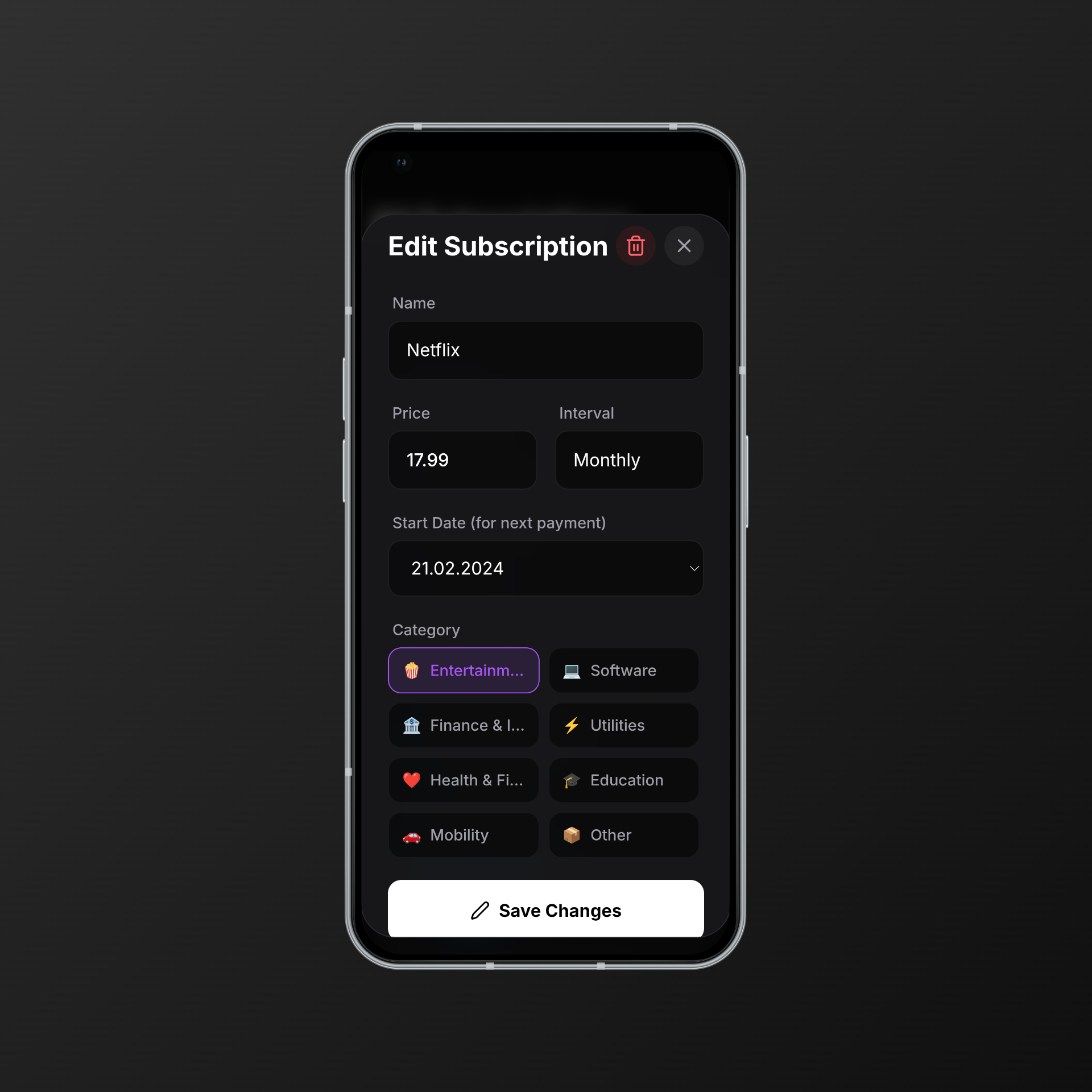 Vantafin gallery image