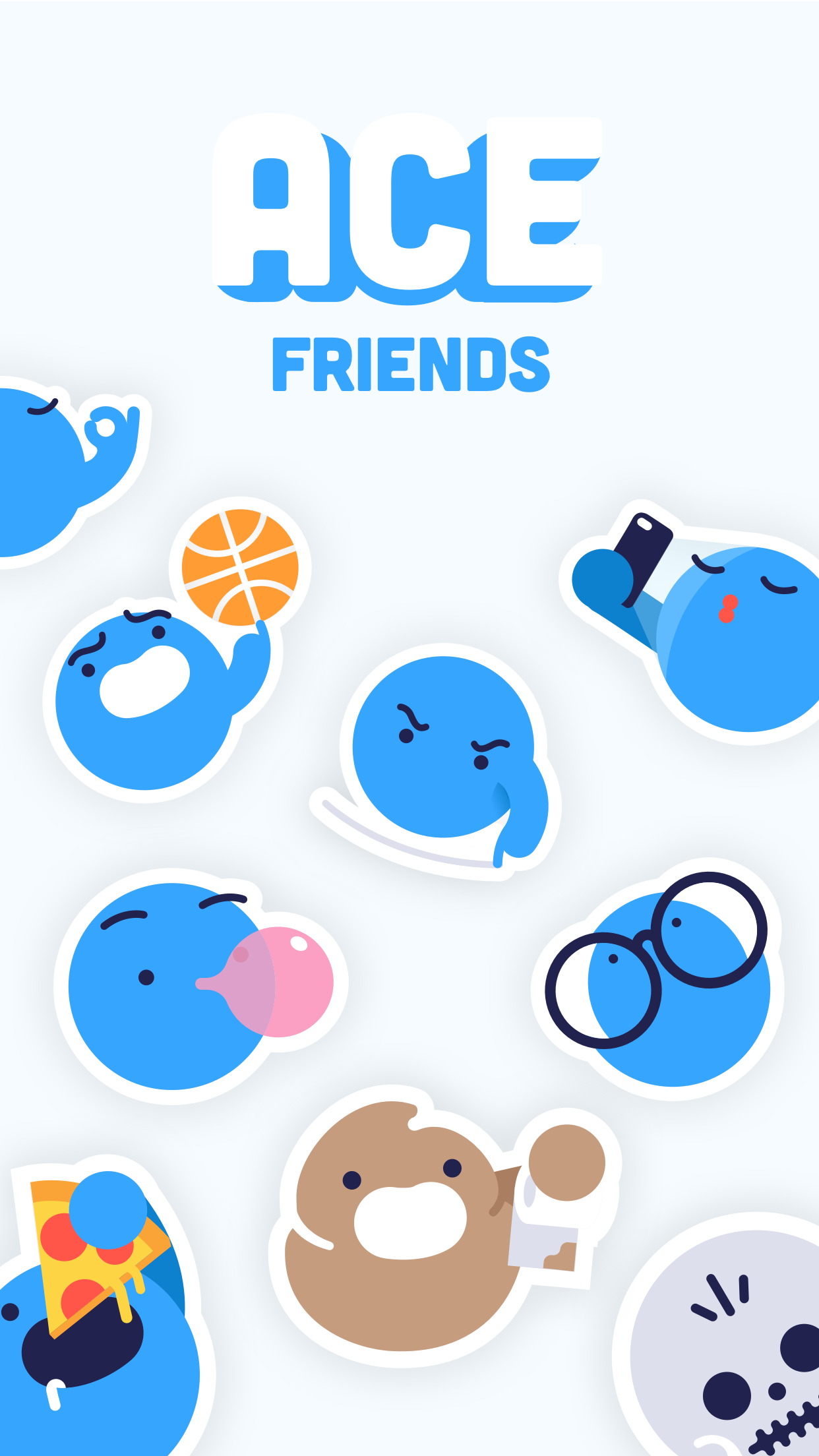 ACE Friends Sticker Pack gallery image