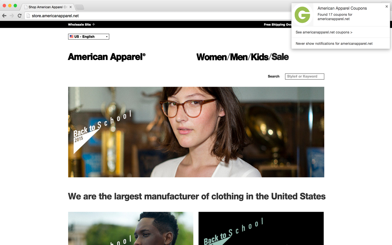 Groupon Coupons Chrome Extension gallery image