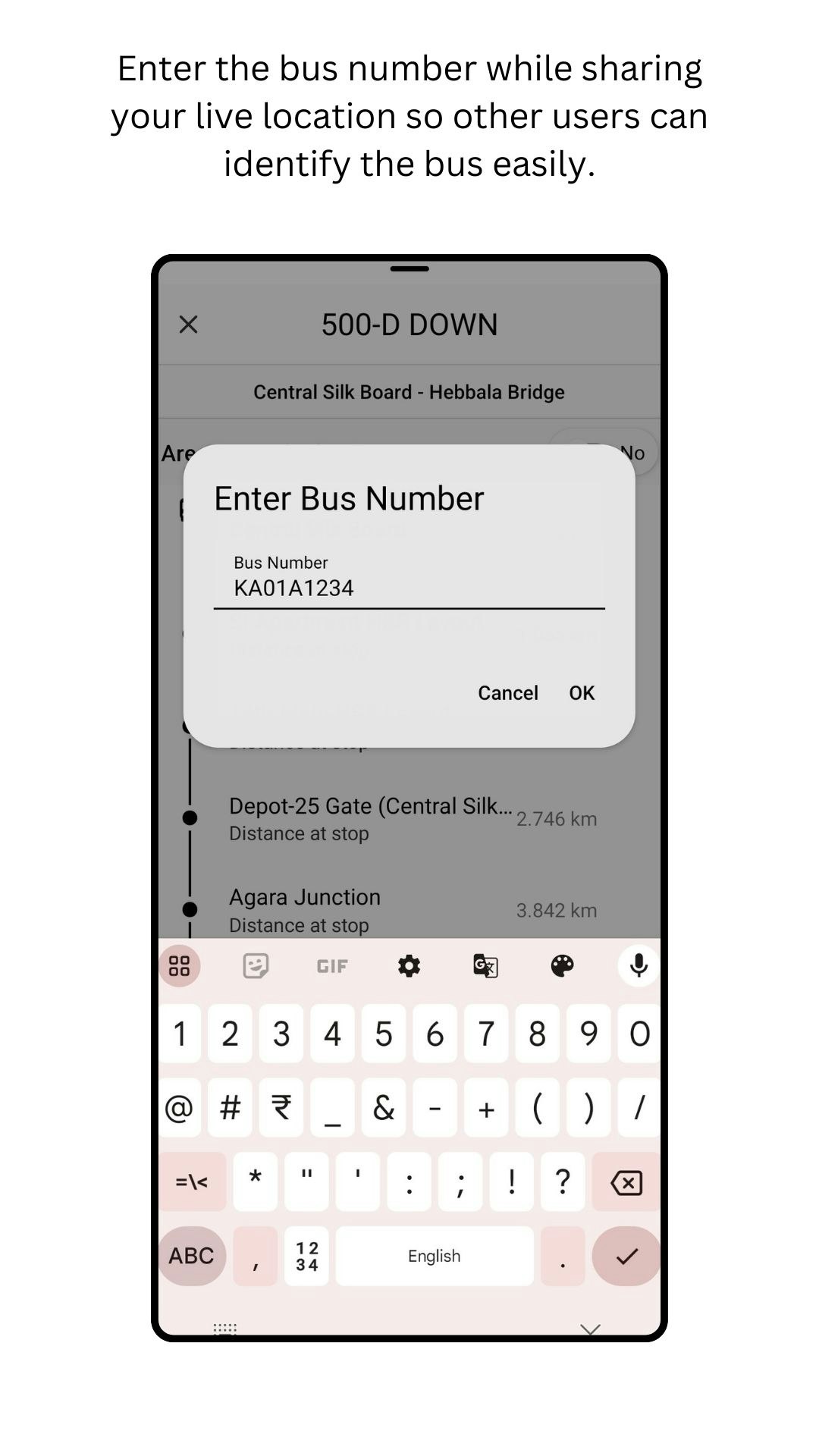 Gonaj Beta - 旅に出ます。バンガロールの公共交通機関のバスを追跡しますメディア5