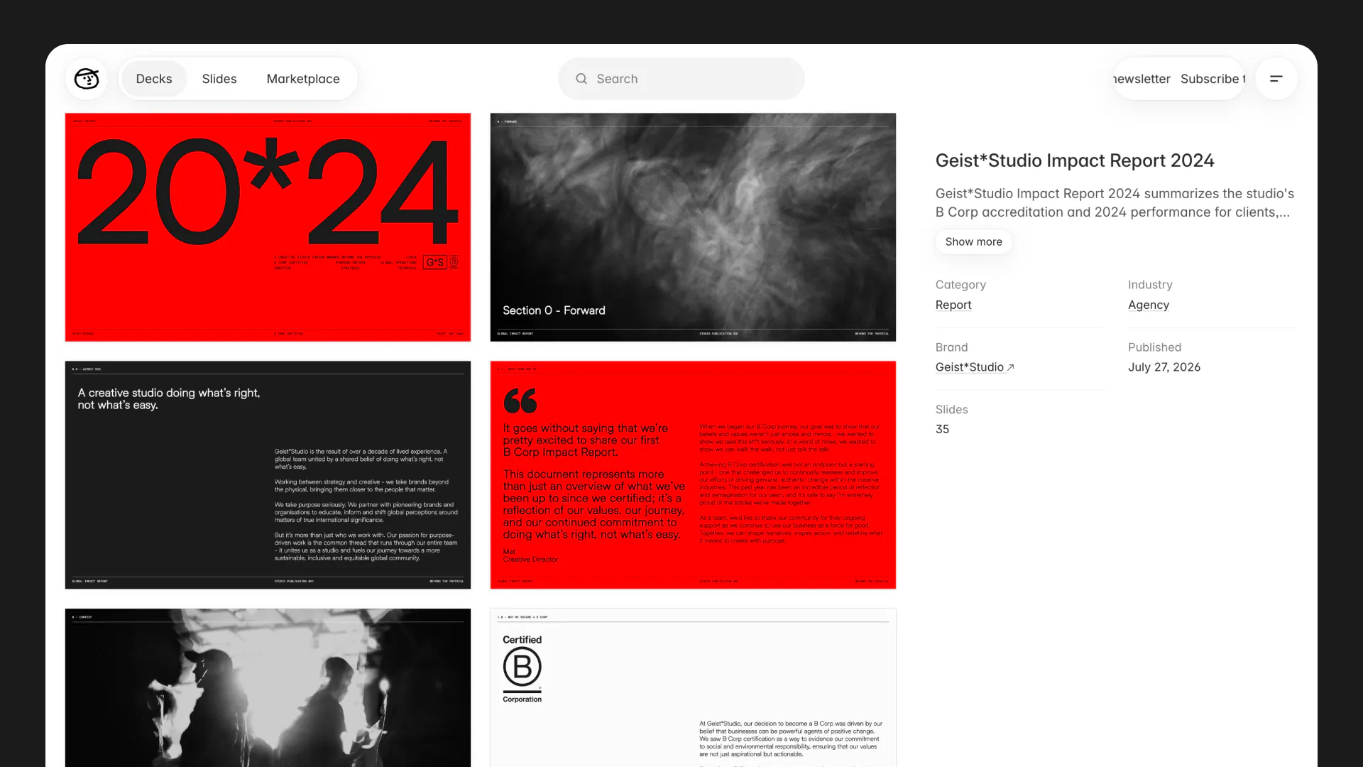 deck.gallery screenshot 4