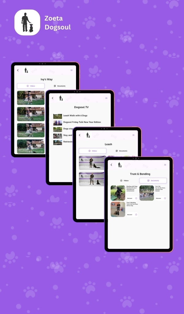 Zoeta Dogsoul Training App gallery image