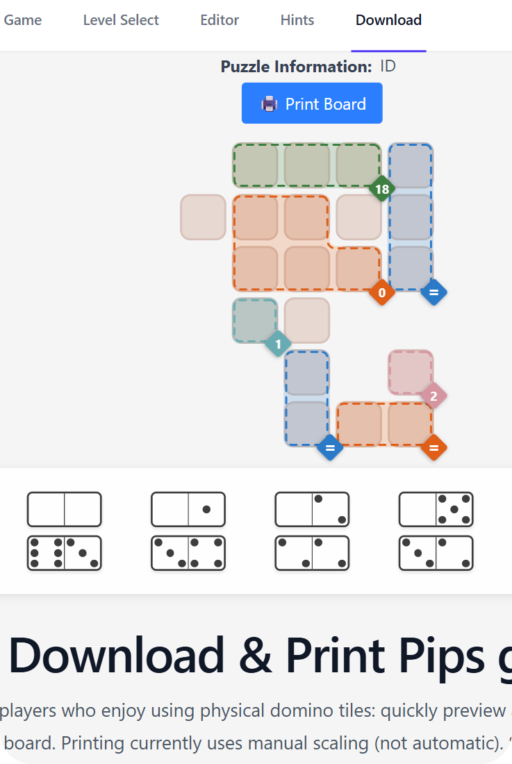 Pips game free gallery image