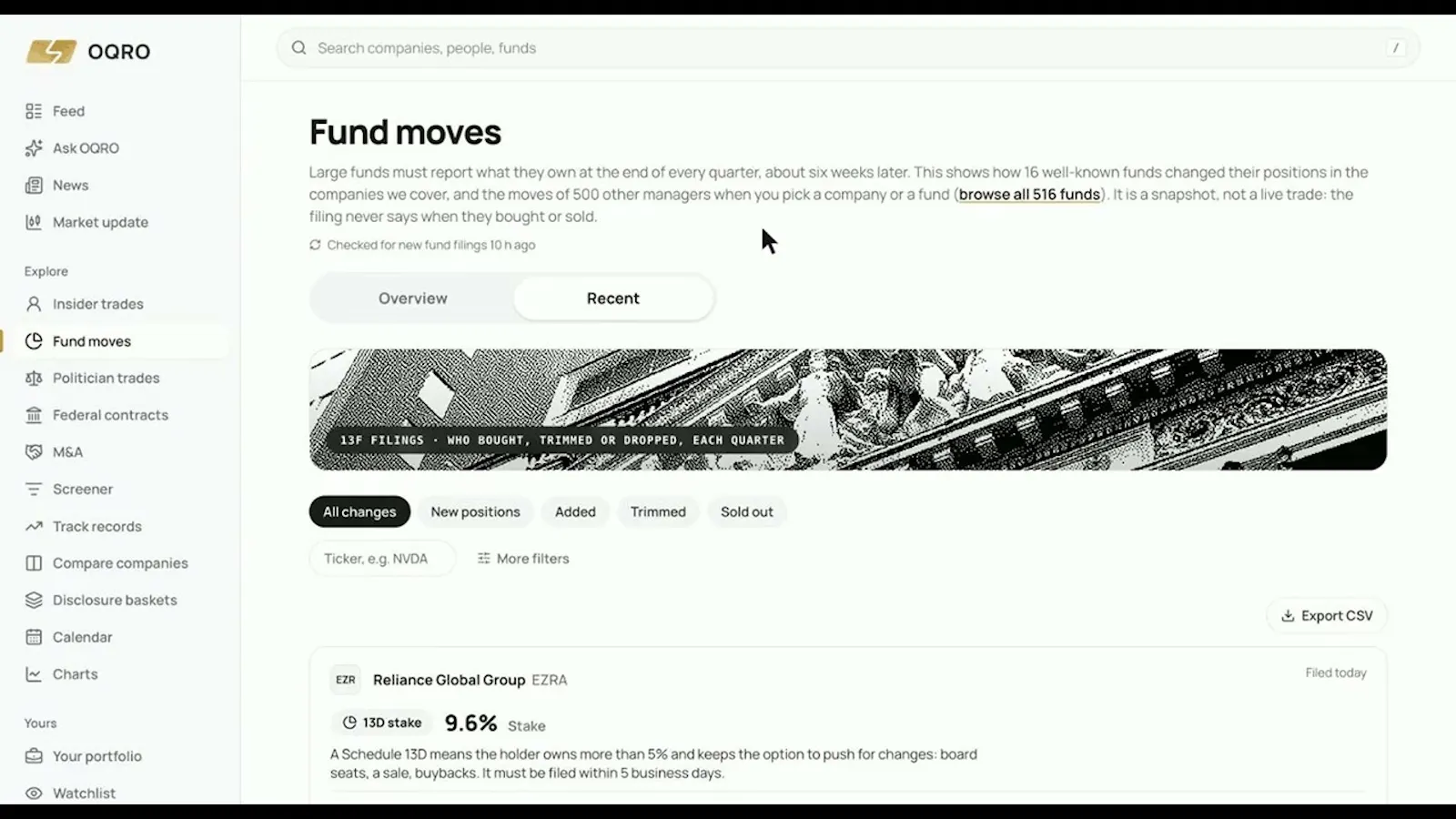 OQRO screenshot 1 (video preview)