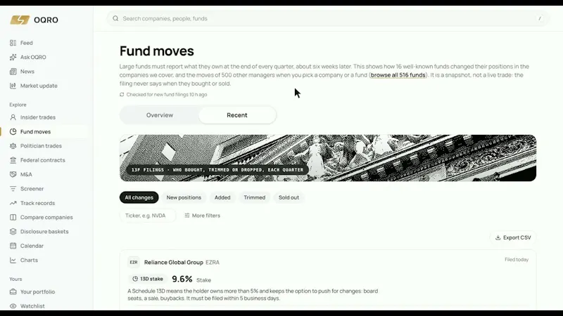 OQRO screenshot 1 (video preview)