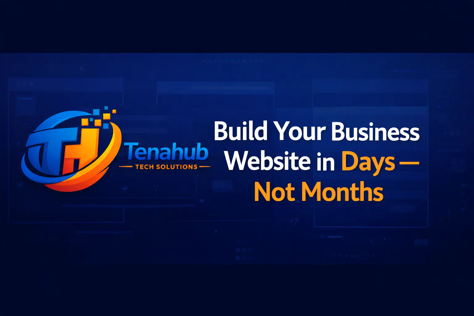 TenaHub Tech Solutions 제품 배너