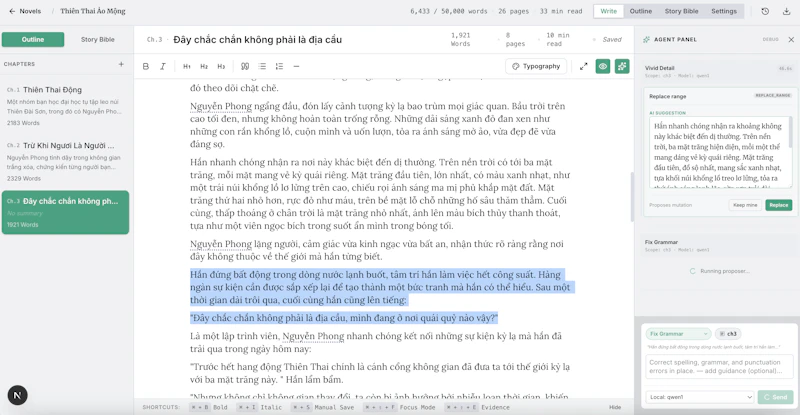Xnovelist screenshot 6
