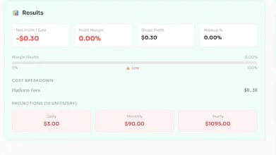 ProfitCalc.me gallery image