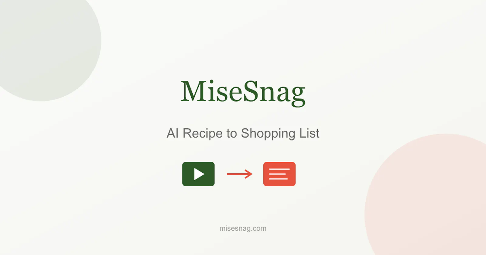 MiseSnag screenshot 1