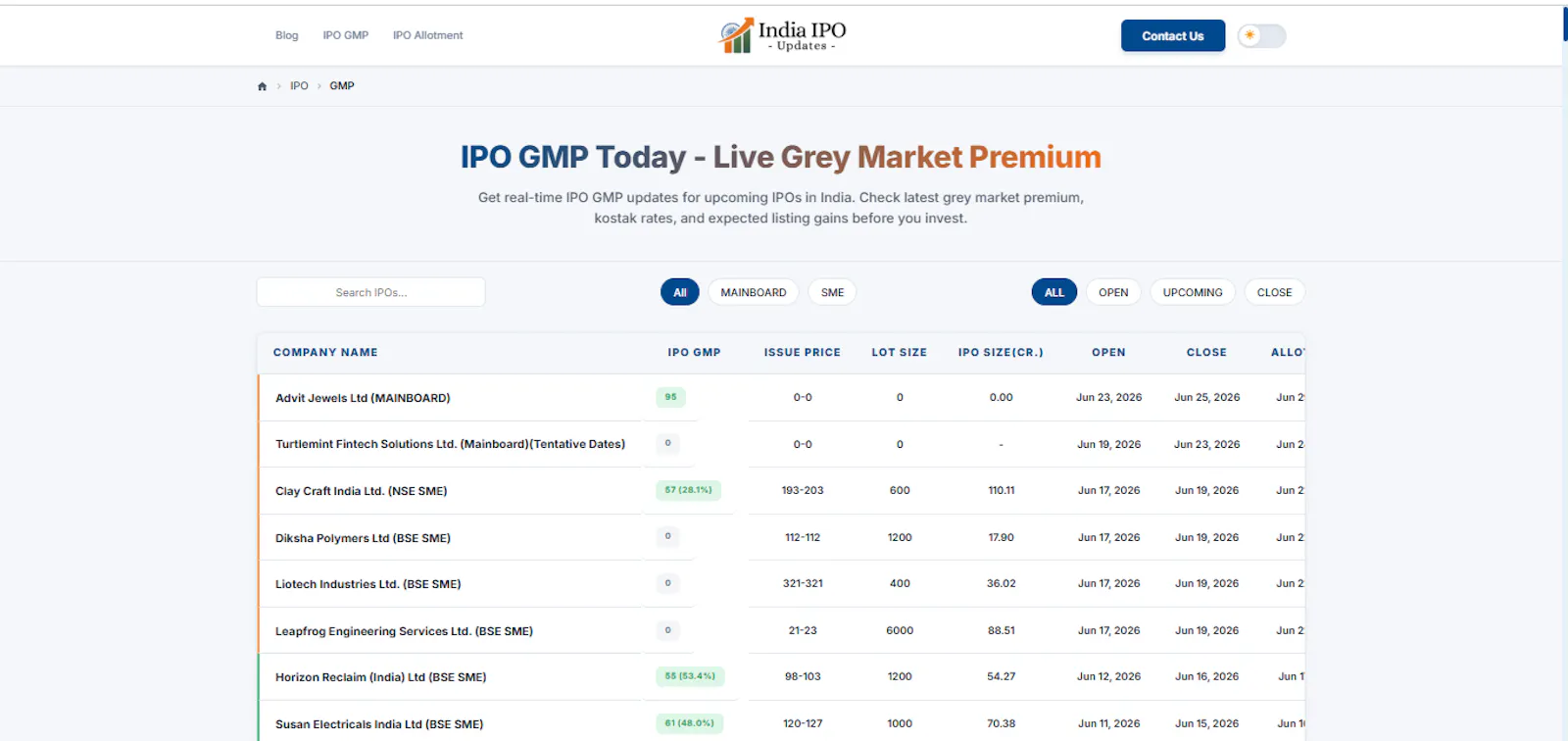 India IPO Updates screenshot 3