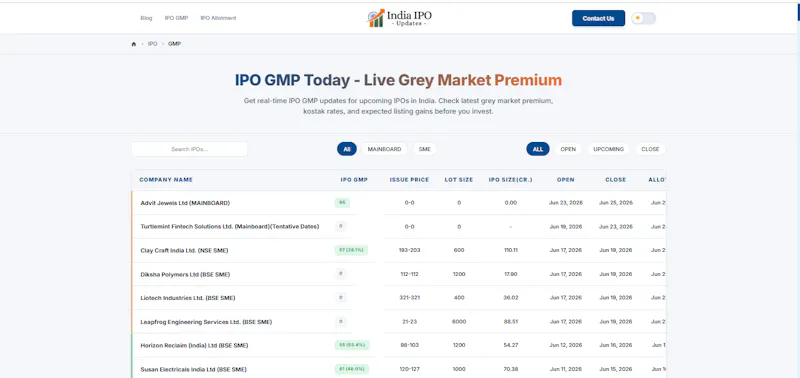 India IPO Updates screenshot 3