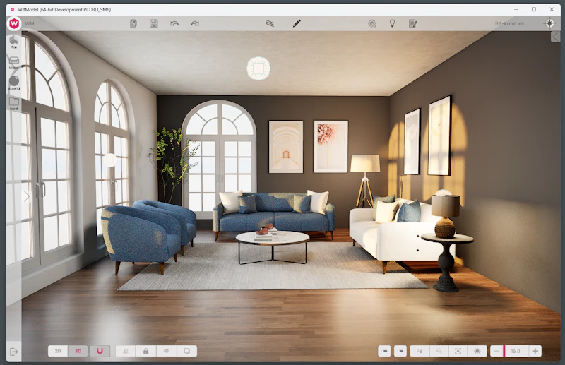 witmodel Room Planner  in real-time 3D screenshot 2