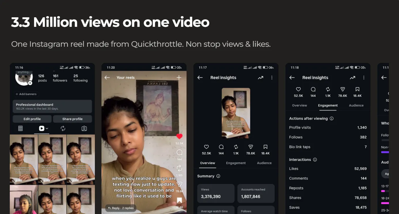 QuickThrottle - Local content factory gallery image