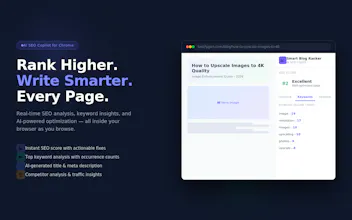 Smart Blog Ranker ā AI SEO Copilot gallery image
