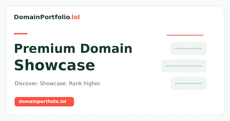 DomainPortfolio.lol screenshot 2