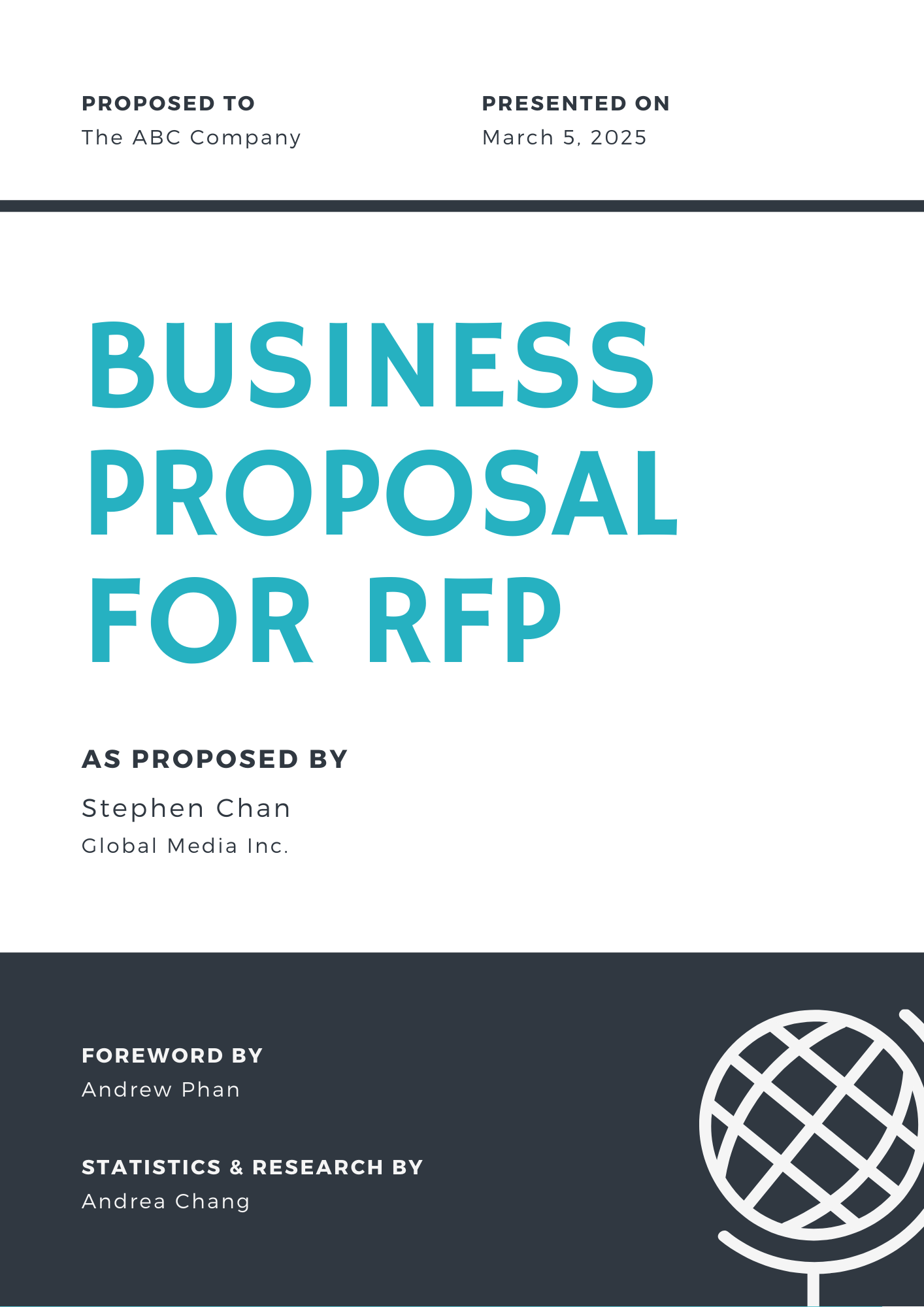 RFP Proposal templates gallery image
