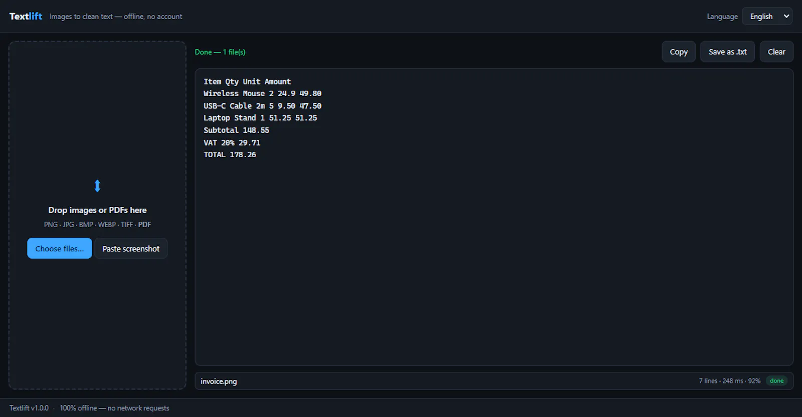Textlift screenshot 3