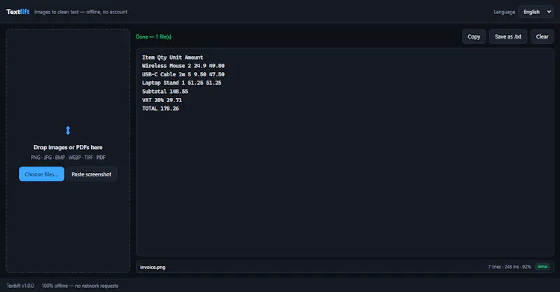 Textlift screenshot 3