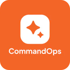 CommandOps – AI Agent & SaaS Operations logo