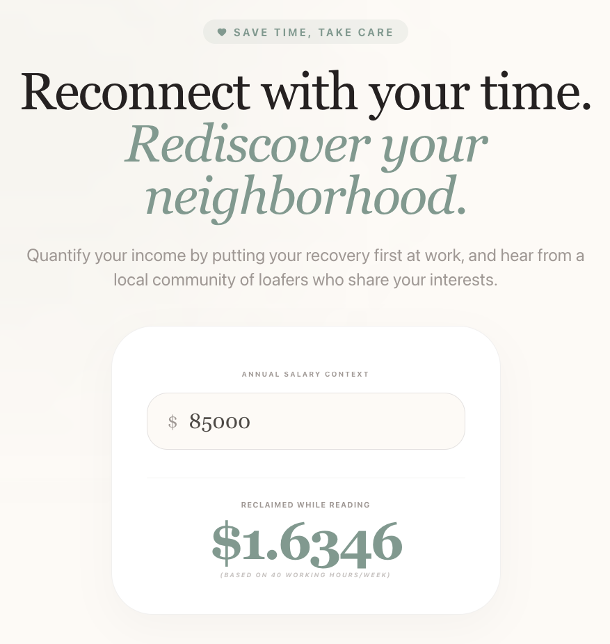 Loafing gallery image