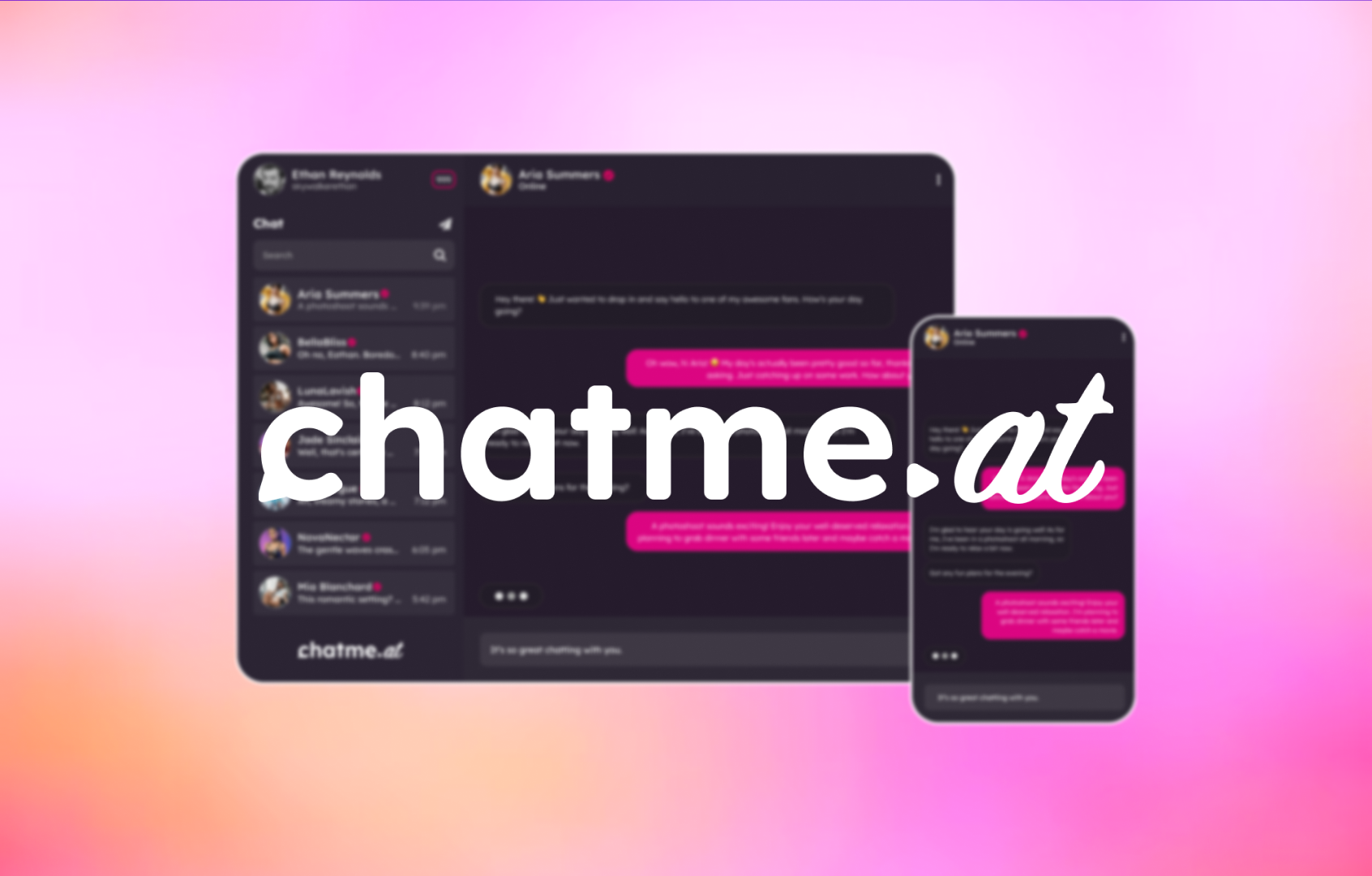 ChatMe.At media 2
