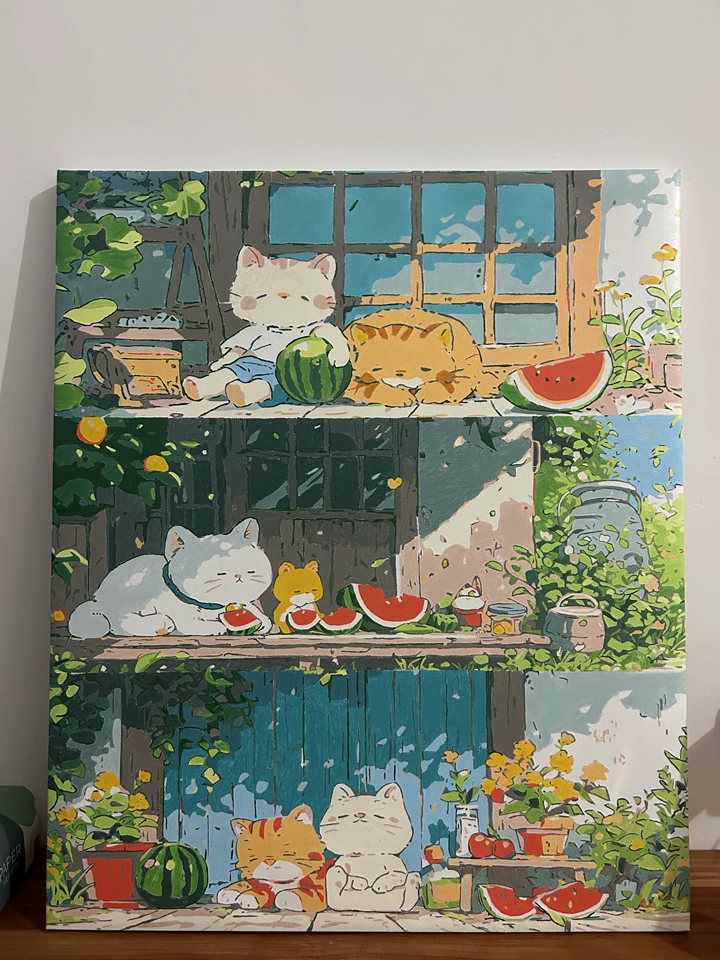 Pet Dog Custom paint by numbers gallery image