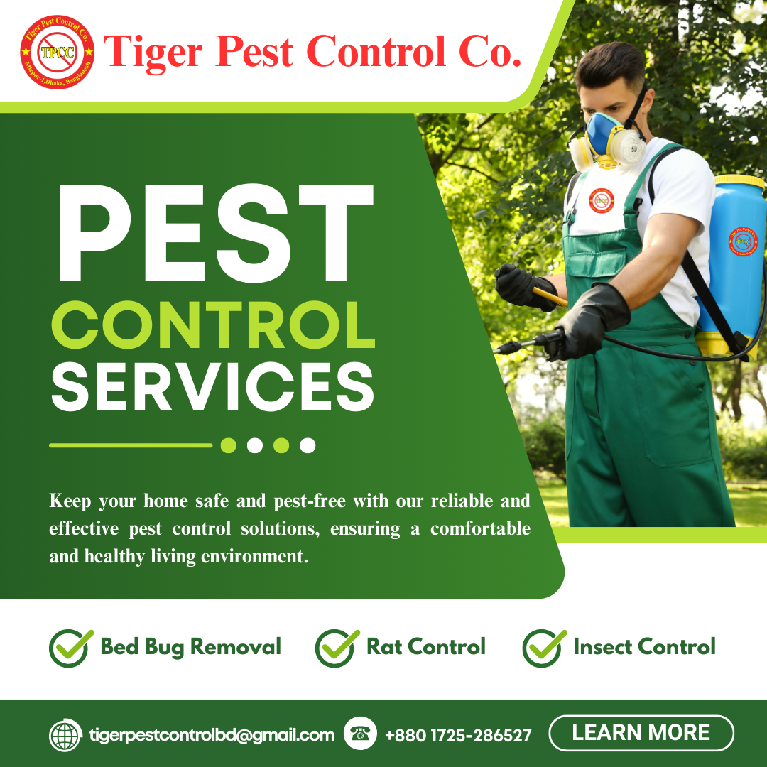 Tiger Pest Control Co. - Product Hunt launch logo and brand identity