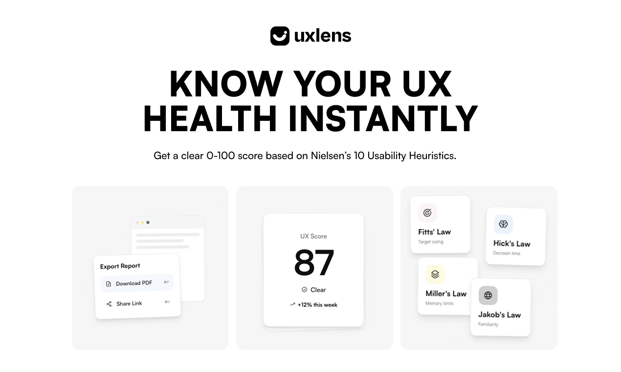 UX Lens gallery image