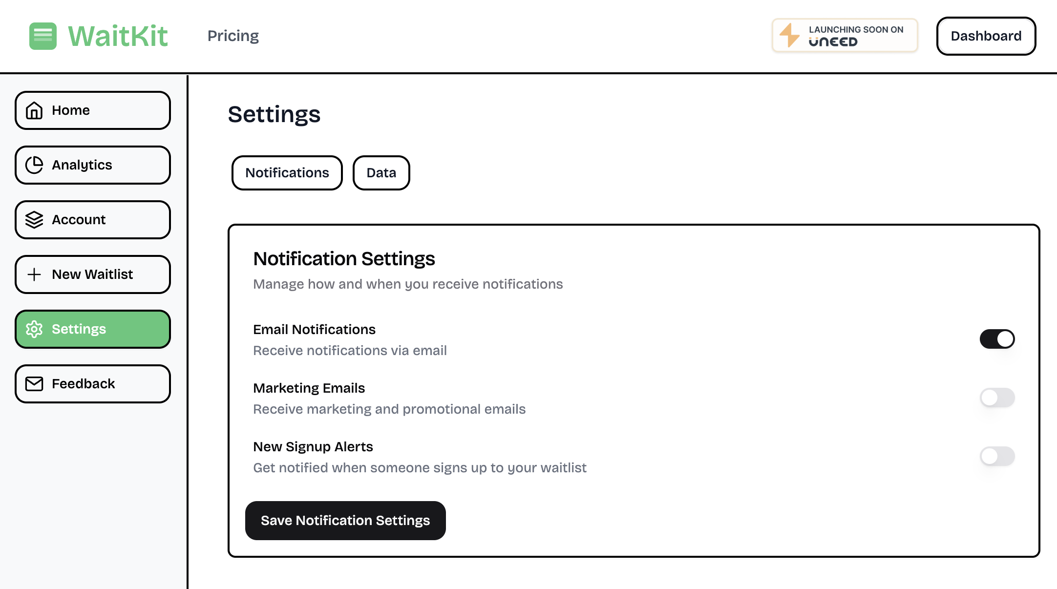 Waitkit- 추천이있는 대기 목록 - 사전 출시 사전 가입을 바이러스 성장 엔진으로 변환합니다. 미디어 10