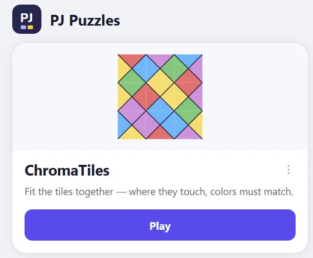 PJ Puzzles gallery image